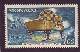 MONACO - Précontinent III - Y&T N° 705 - 1966 - Neufs