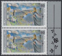 !a! GERMANY 2020 Mi. 3567 MNH Vert.PAIR W/ Right Margins (a) - Legendary Germany: Loreley - Nuevos