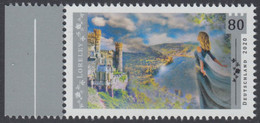 !a! GERMANY 2020 Mi. 3567 MNH SINGLE W/ Left Margin (a) - Legendary Germany: Loreley - Neufs