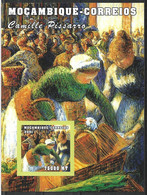 Delcampe - MOZAMBIQUE 2001 CAMILLE PISSARRO IMPERFORATED - Impressionisme