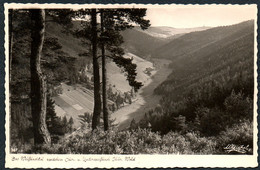 B4386 - TOP Weißbachtal Unterweißbach Thüringer Wald - Photo Henkel Handabzug - Rudolstadt