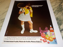 ANCIENNE PUBLICITE LE NOUVEAU  FRUITE 1972 - Posters