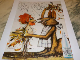 ANCIENNE PUBLICITE TON FOIE VICHY SAINT YORRE 1972 - Posters