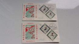 MONACO (1960) Jeux Olympiques SQUAW VALLEY - FDC