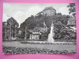 Germany DDR: GREIZ I. Thür. Schloß, Springbrunnen - Posted 1972 - Greiz