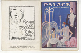 7429 - Programme Théatre : 1920 - Palace - Revue - Programmes