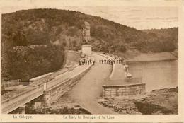 La GILEPPE  Le Lac, Le Barrage Et Le Lion. Animation. Oblitération S.M.B. 1922 . Communes De Jalhay Et Baelen. - Baelen