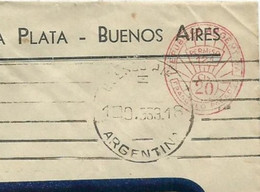 EMA METER STAMP FREISTEMPEL TYPE A2 ARGENTINA BUENOS AIRES 1939 BANCO FRANCES RIO PLATA - Viñetas De Franqueo (Frama)