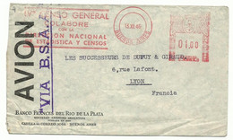 EMA METER STAMP FREISTEMPEL TYPE GA1 ARGENTINA BUENOS AIRES 1946 IV° CENSO GENERAL - VIA BSAA - Viñetas De Franqueo (Frama)