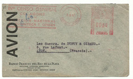 EMA METER STAMP FREISTEMPEL TYPE GA1 ARGENTINA BUENOS AIRES 1947 IV° CENSO GENERAL - Automatenmarken (Frama)