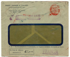 EMA METER STAMP FREISTEMPEL TYPE A1 ARGENTINA BUENOS AIRES 1932 S.S. GIULIO CESARE - Frankeervignetten (Frama)