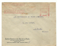 EMA METER STAMP FREISTEMPEL TYPE GA1 ARGENTINA BUENOS AIRES 1947 IV° CENSO GENERAL - Frankeervignetten (Frama)