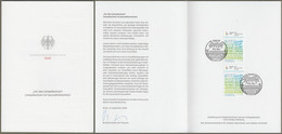 Bund: Minister Card - Ministerkarte Typ VII, Mi-Nr. 3561: " Umweltschutz: - Umweltschutz Ist Gesundheitsschutz - "   X - Covers & Documents