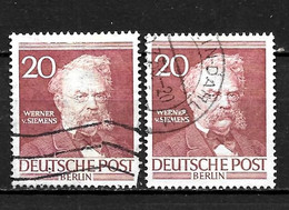 LOTE 2116 /// ALEMANIA BERLIN 1952 - YVERT Nº: 83 - CATALOG/COTE: 2,10€  ¡¡¡ OFERTA - LIQUIDATION - JE LIQUIDE !!! - Used Stamps