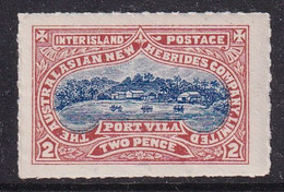 New Hebrides 1897 Local Post 2d Mint Never Hinged - Andere