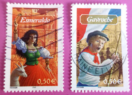 FRANCE 2003 GAVROCHE, ESMERALDA,  OBLITÉRÉS - Otros & Sin Clasificación