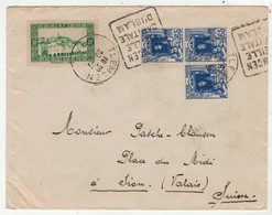 France // Ex-colonies // Maroc // 19.. // Lettre Pour La Suisse - Covers & Documents