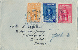 1930  VENEZUELA , SOBRE CIRCULADO , PUERTO CABELLO - ZÜRICH - Venezuela