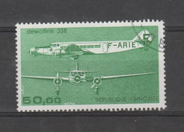 FRANCE / 1987 / Y&T PA N° 60 : Dewoitine 338 - Choisi - Cachet Rond - 1960-.... Afgestempeld