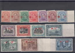 150/63 ** (MNH) Rode Kruis 1918 --- CERTIFICAAT --- OBP € 4000,00 - 1918 Croix-Rouge