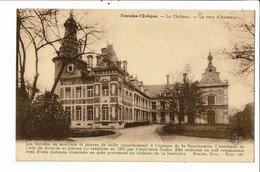 CPA Carte Postale Vierge  Belgique-Fontaine-l'Evêque- La Cour D'honneur Du ChâteauVM22218dg - Fontaine-l'Evêque