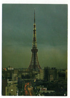Japon --1975-- La Tour Tokyo. (vue De Nuit)......à Saisir - Tokio
