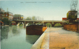 SARREGUEMINES - La Sarre Et Le Pont - Sarreguemines