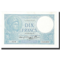 France, 10 Francs, Minerve, 1940, 1940-12-05, SUP+, Fayette:7.23, KM:84 - 10 F 1916-1942 ''Minerve''