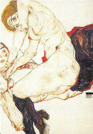 Schiele  EGON SCHIELE  . HOMME ET  FEMME  1913  , .Voir 2 Scans. - Schiele