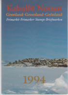 1994 ** GREENLAND (Sans Charn,MNH, Postfris) YEAR PACK   Yv. 231/243 BF5 Mi. 244/255 Block 5 (13v. + Block) - Annate Complete