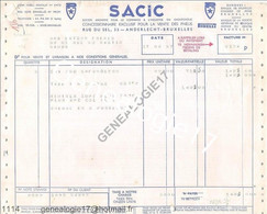 N 96 BELGIQUE BELGIUM BRUXELLES ANDERLECHT 1957 Vente Pneus SACIC Marque PIRELLI à LATOUR De NAMUR - 1950 - ...