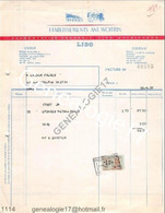 N 96 BELGIQUE BELGIUM ANVERS 1957 Alimentation ANT. WOITRIN De TOURNAI à LATOUR - Alimentos