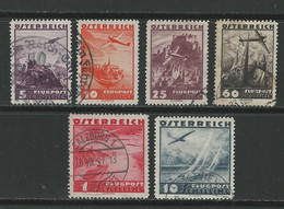 AUSTRIA 1935 - Posta AEREA N. A32 . . . Usati - Aereo Sopra Paesaggi Cat. 168 € - Lotto N. 667b - Poste Aérienne