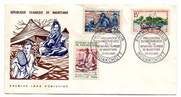 Mauritanie --1960 -- 1er Jour   Proclamation De L'Indépendance (3 Valeurs)................à Saisir - Mauritanie (1960-...)