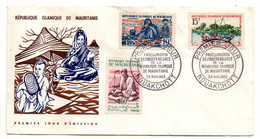 Mauritanie --1960 -- 1er Jour   Proclamation De L'Indépendance (3 Valeurs)................à Saisir - Mauretanien (1960-...)