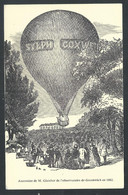 Delcampe - +++ CPA - Aviation - Ballon - Montgolfière - Ascension De M. GLAISHER De L'observatoire De Greenwich En 1862  // - Fesselballons