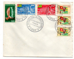 Togo --1960 -- 1er Jour  De L'Indépendance (6 Valeurs).....cachet  LOME...........à Saisir - Togo (1960-...)