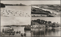 Multiview, Newquay, Cornwall, C.1950s - FJC Flinn RP Postcard - Newquay