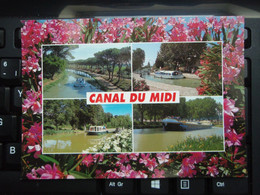 Cpsm Canal Du Midi - Languedoc - - Languedoc-Roussillon