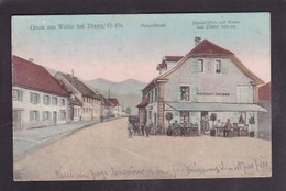 CPA Haut-Rhin 68 Willer Sur Thur Commerce Shop Café écrite - Other & Unclassified