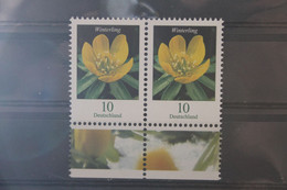 BRD; Freimarken: Blumen; 10 C; Winterling; Waagerechtes Paar; MNH; MiNr. 3314 - Other & Unclassified