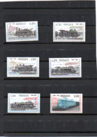 MONACO  LOT TRAINS  1968 - Neufs