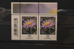 BRD; Freimarken: Blumen; 50 C; Aster; Waagerechtes Paar; MNH; MiNr. 2463 - Altri & Non Classificati