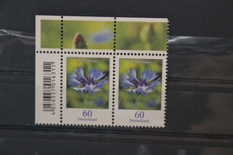 BRD; Freimarken: Blumen; 60 C; Kornblume; Waagerechtes Paar; MNH; MiNr. 3468 - Sonstige & Ohne Zuordnung