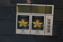 BRD; Freimarken: Blumen; 90 C; Johanniskraut; Waagerechtes Paar; MNH; MiNr. 3304 - Otros & Sin Clasificación