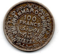 Maroc / 100 Francs 1953   / TTB - Marocco