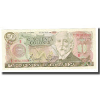 Billet, Costa Rica, 50 Colones, 1988, 1988-04-26, KM:253, NEUF - Costa Rica