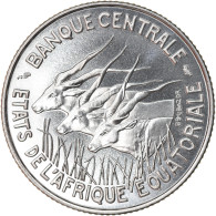 Monnaie, États De L'Afrique équatoriale, 100 Francs, 1966, Paris, ESSAI, FDC - Gabun