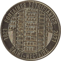 2020 MDP109 - SAINT-NECTAIRE - Fontaines Pétrifiantes 2 (échelle De Pétrification) / MONNAIE DE PARIS 2020 - 2020