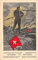 Occupation Des Frontière Frontières Schweizerische Grenzbesetzung 1914 Militatia  Schweizer Armee - Armée Suisse - Risch-Rotkreuz
